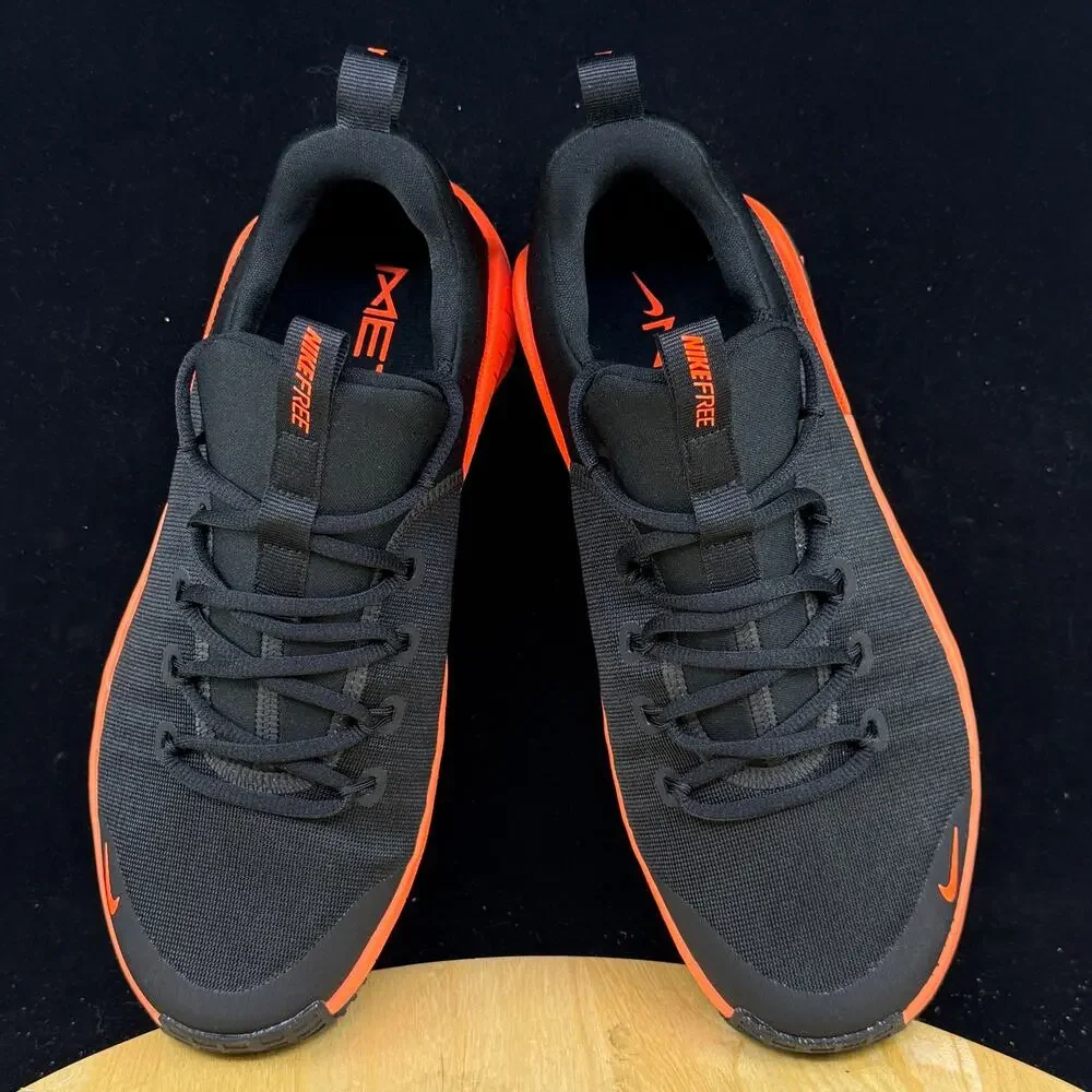 Nike Free Metcon 6 Black Orange Hyper Crimson FJ7127-004 Men's Size 10.5 - Picture 8 of 9